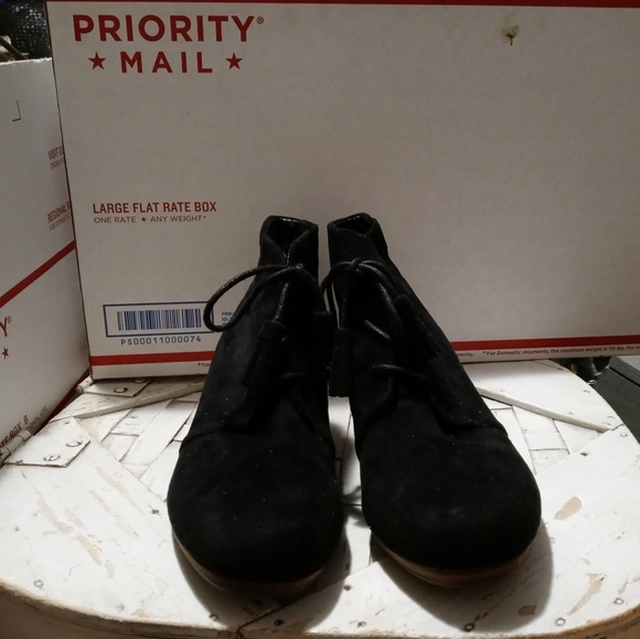 🎻👢DR. SCHOLLS DAKOTA BLACK BOOTS. - Picture 8 of 14